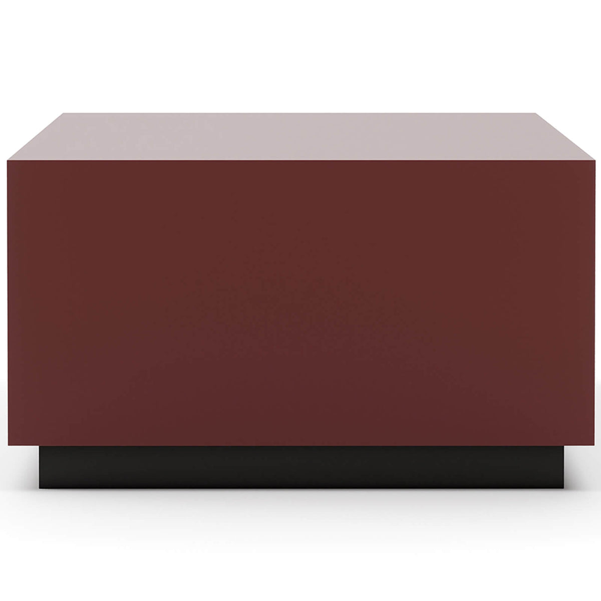 Caracole Coffee Couture Rectangle Coffee Table in Rouge