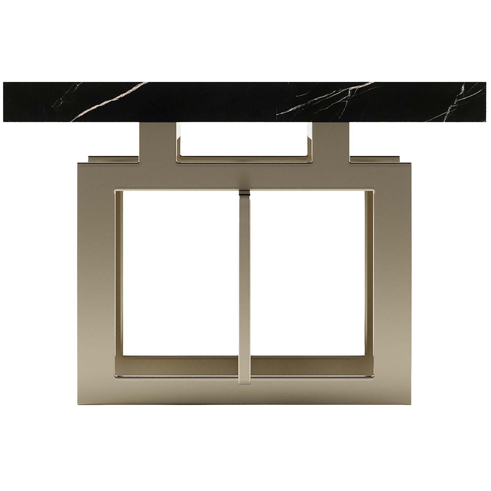 Caracole Wish You Were Here 122cm Rectangular Coffee Table in Dark