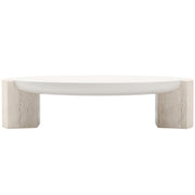 Caracole Overlap Round Coffee Table in Light