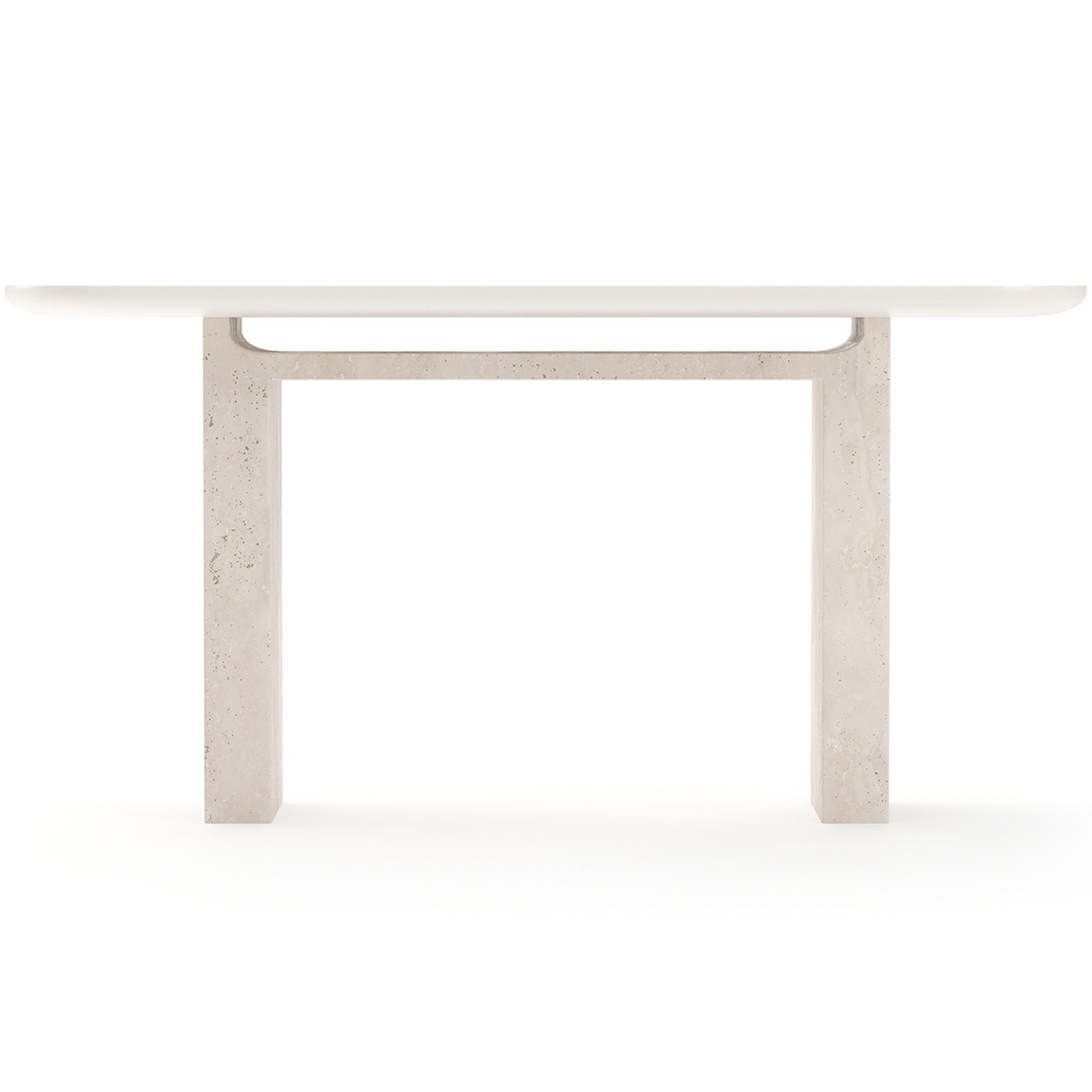 Caracole Overlap Console Table in Light