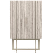 Caracole Wish You Were Here Bar Cabinet in Light