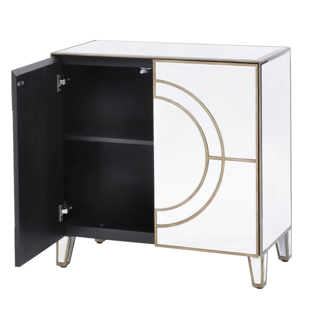Clarence Circle Link 2 Door Cabinet Cabinet