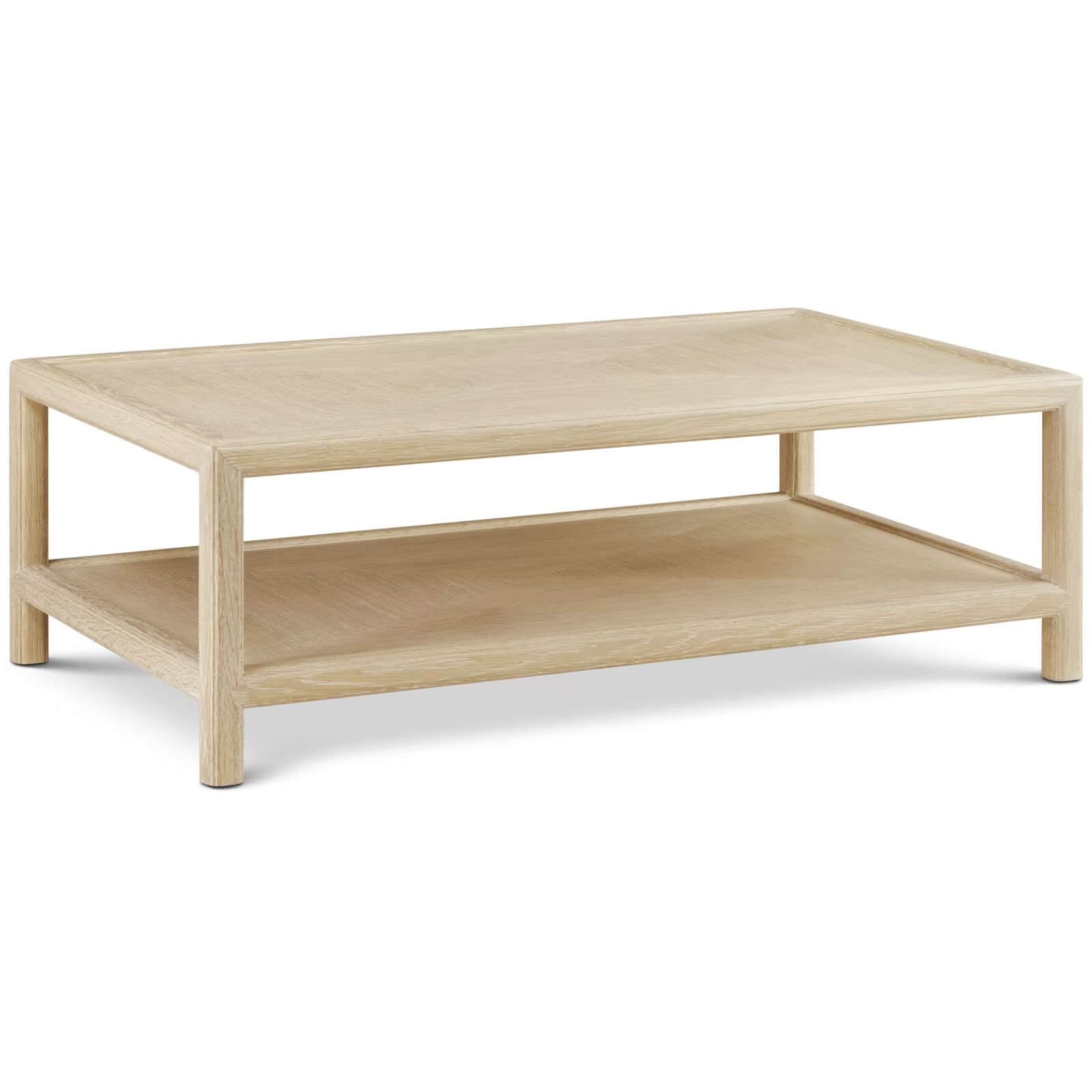 Theodore Alexander Montauk Rectangular Coffee Table Light   Nicholas John Interiors