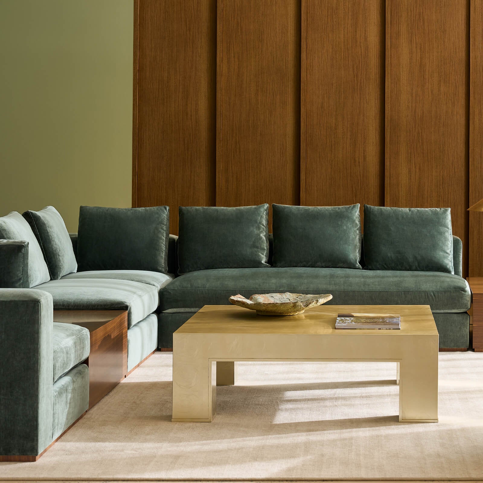 Caracole Dorado Square Coffee Table