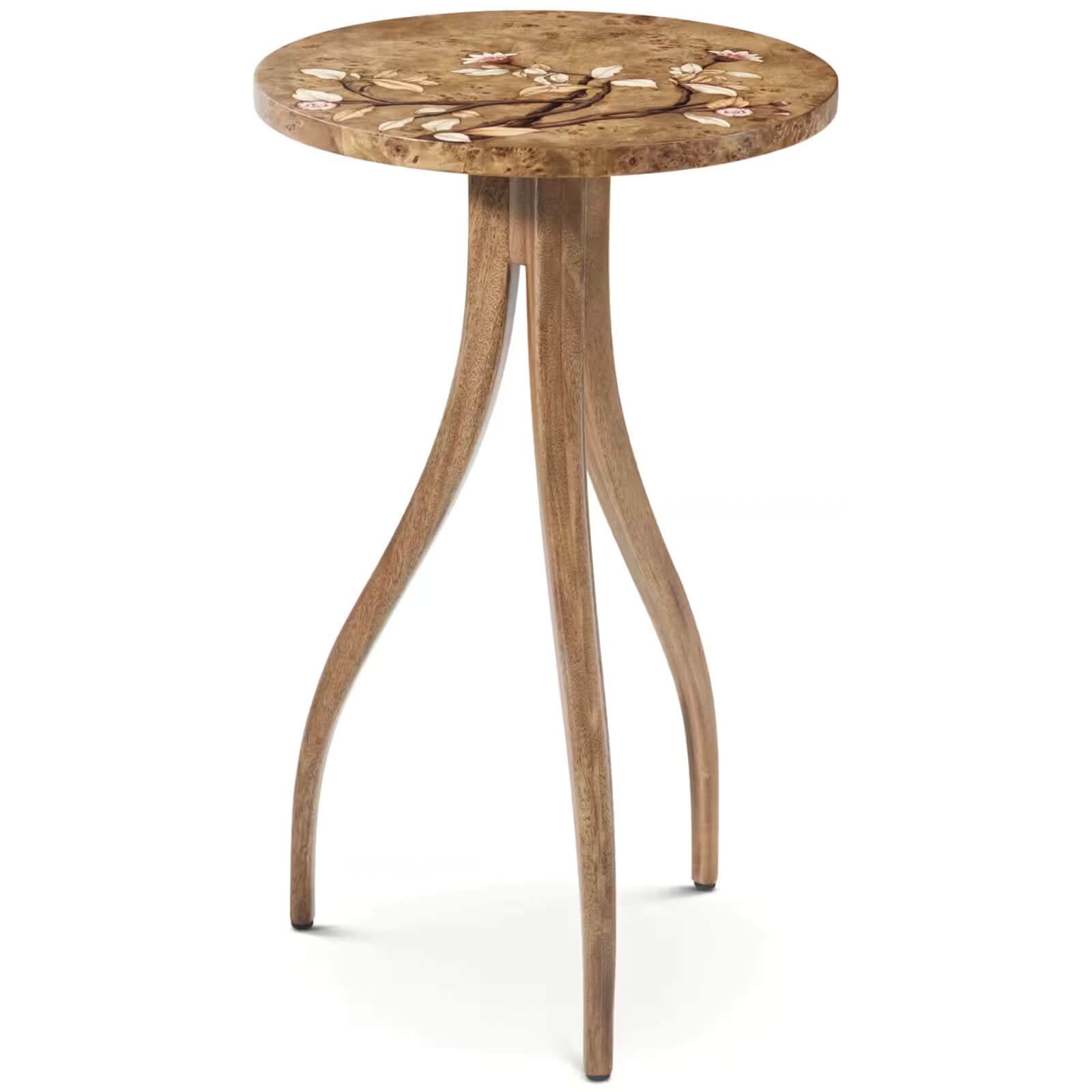 Theodore Alexander Corolla Drink Table   Nicholas John Interiors