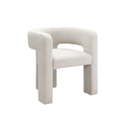 Twenty10 Design Crescent Occasional Chair in Mink  Nicholas John Interiors