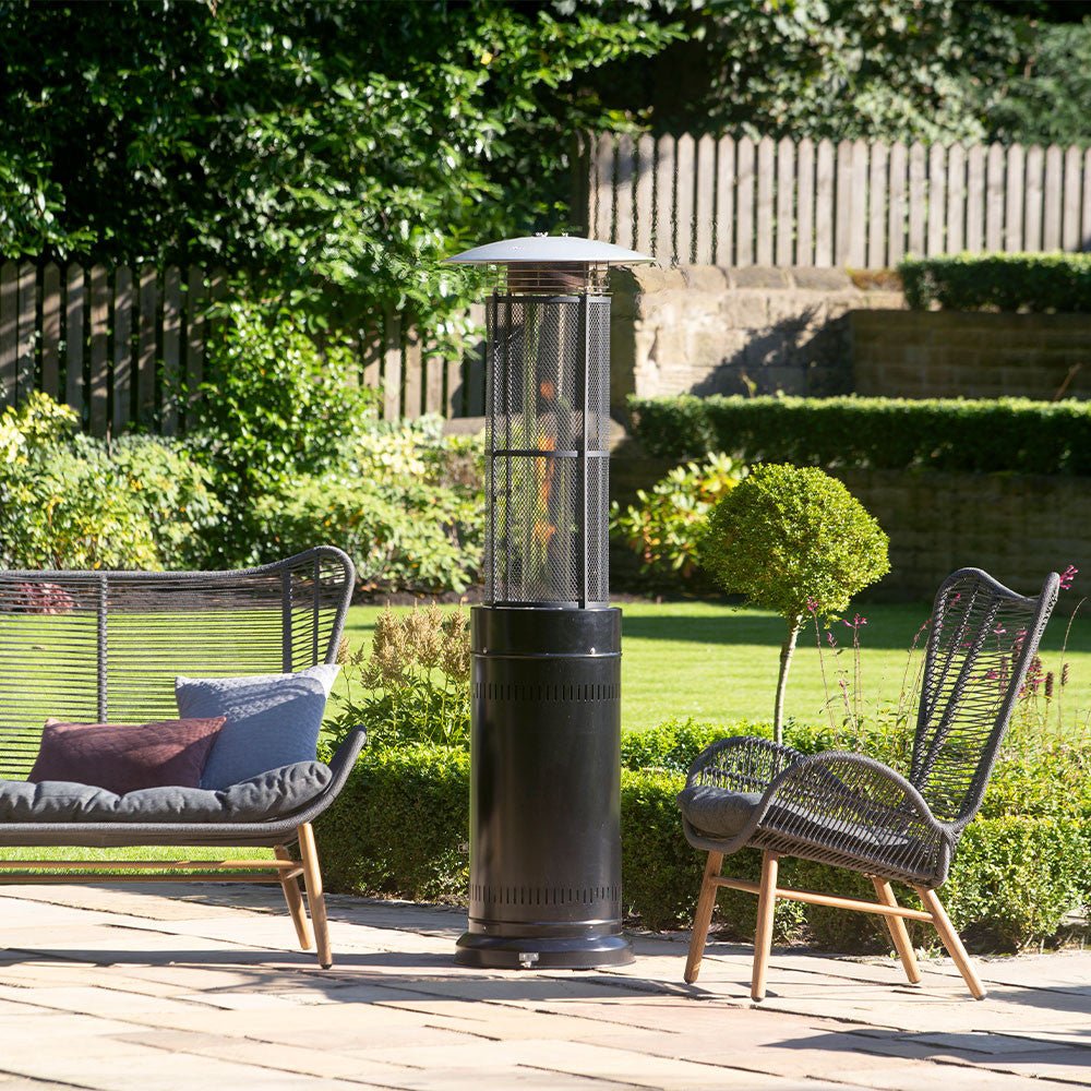 Cylinder Patio Heater in Black - Pacific Lifestyle Patio Heaters