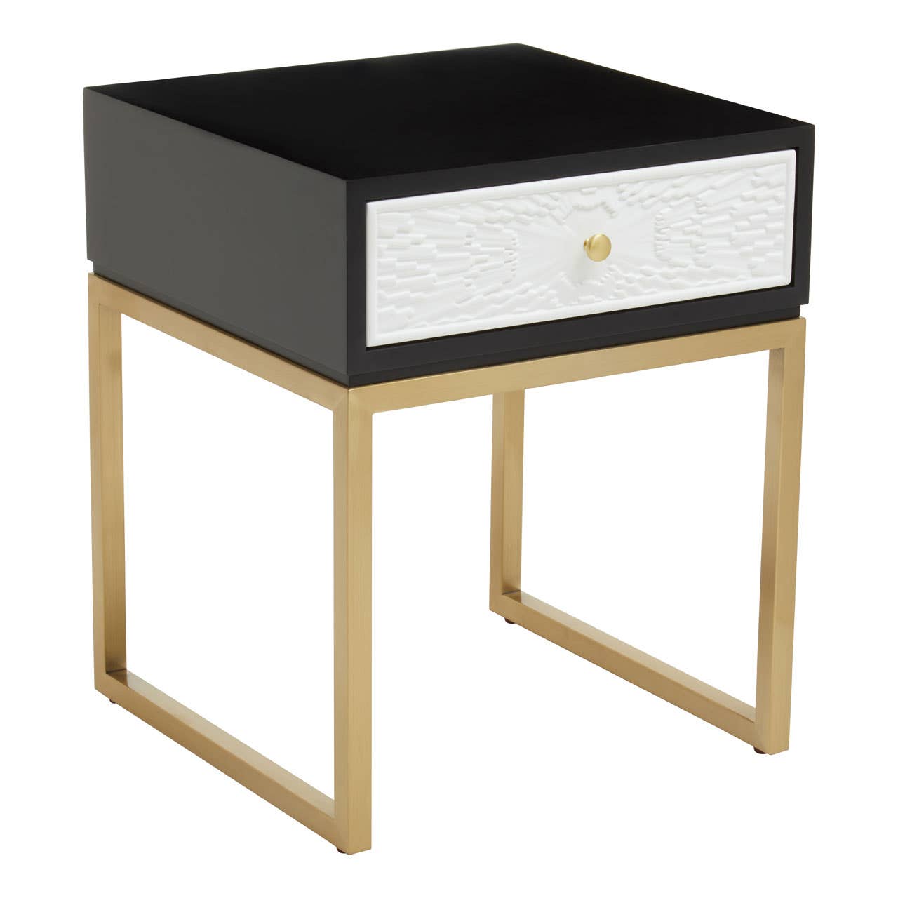 Damaris One Drawer Side Table Side Table
