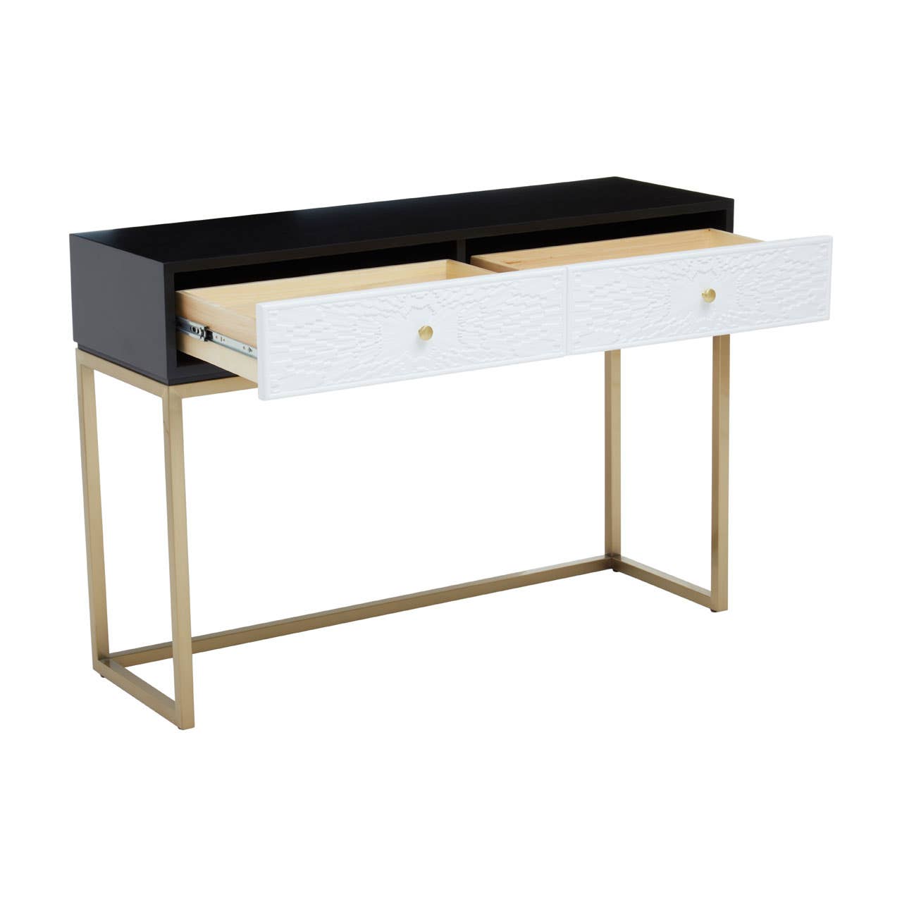 Damaris Two Drawer Console Table Console Table