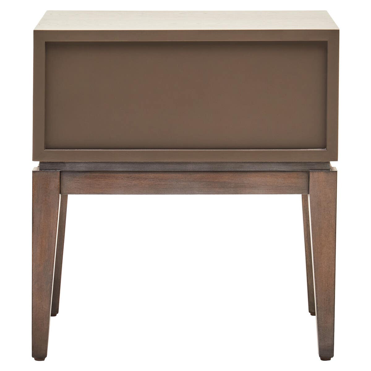 Damira 1 Drawer Antique Grey Side Table Nicholas John Interiors