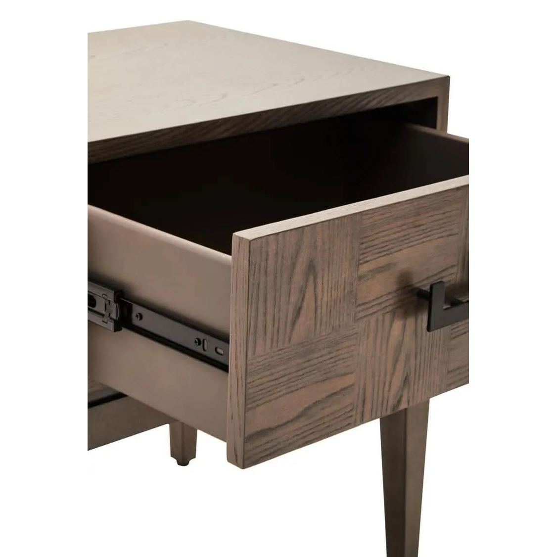 Damira 1 Drawer Antique Grey Side Table Side Table