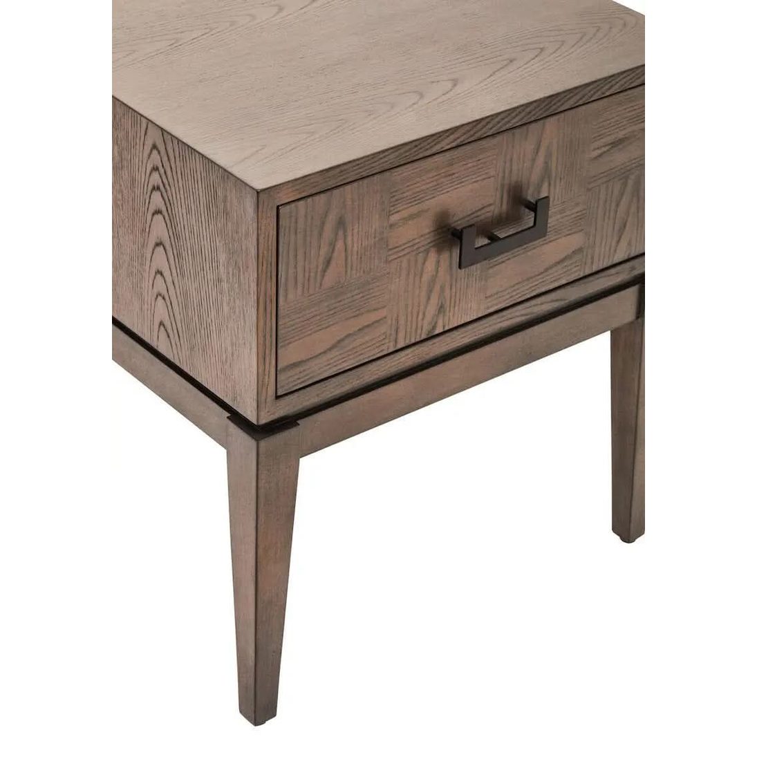 Damira 1 Drawer Antique Grey Side Table Side Table