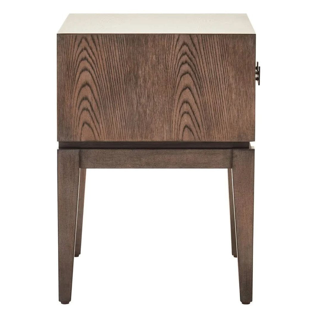 Damira 1 Drawer Antique Grey Side Table Side Table