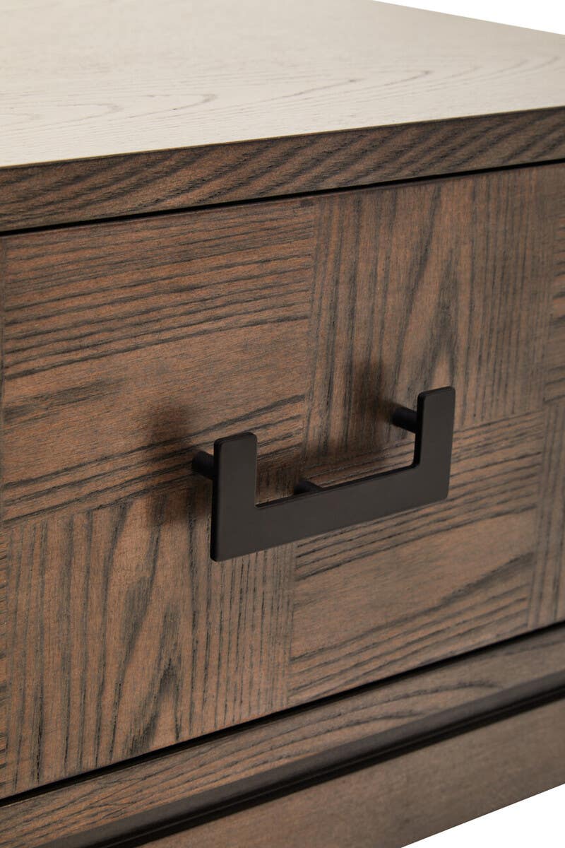 Damira 1 Drawer Antique Grey Side Table Nicholas John Interiors