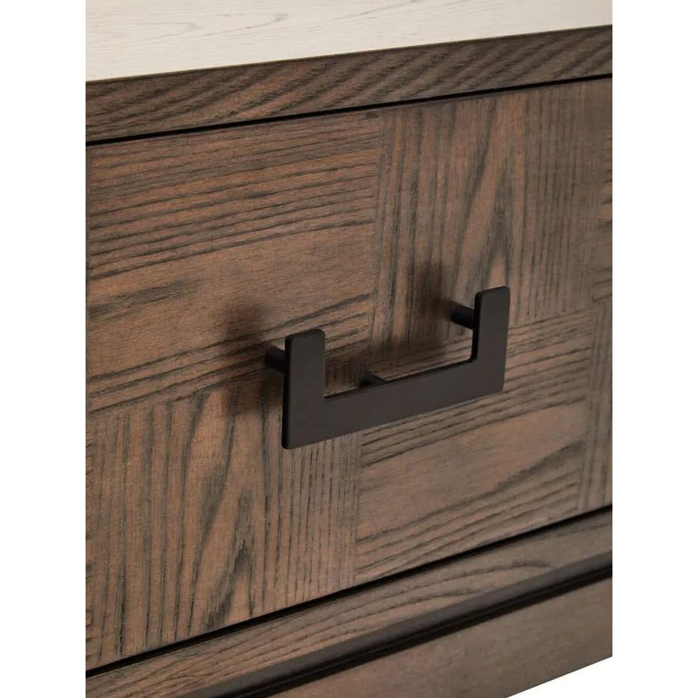 Damira 1 Drawer Antique Grey Side Table Side Table