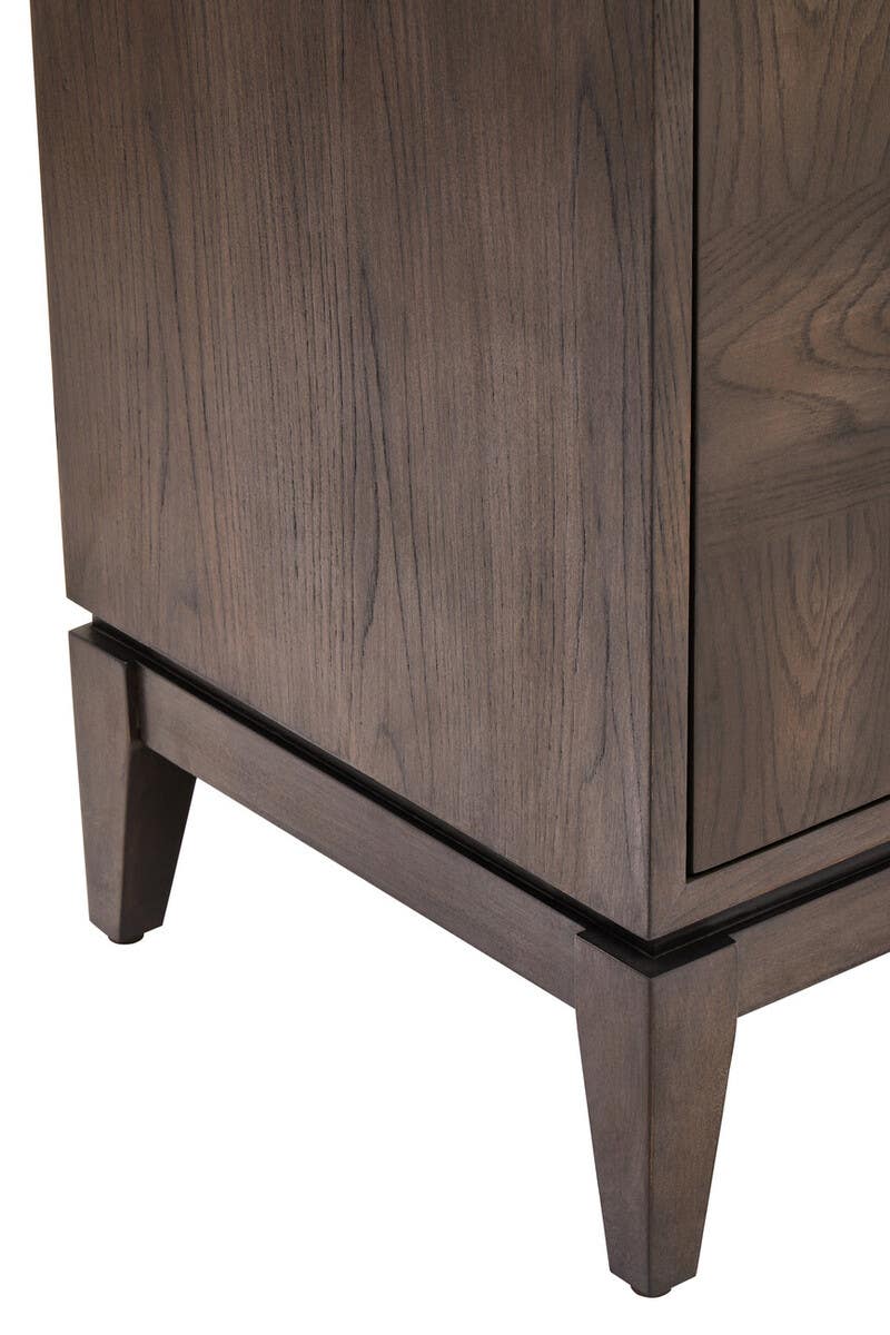 Damira 4 Door Antique Grey Sideboard. Sideboard
