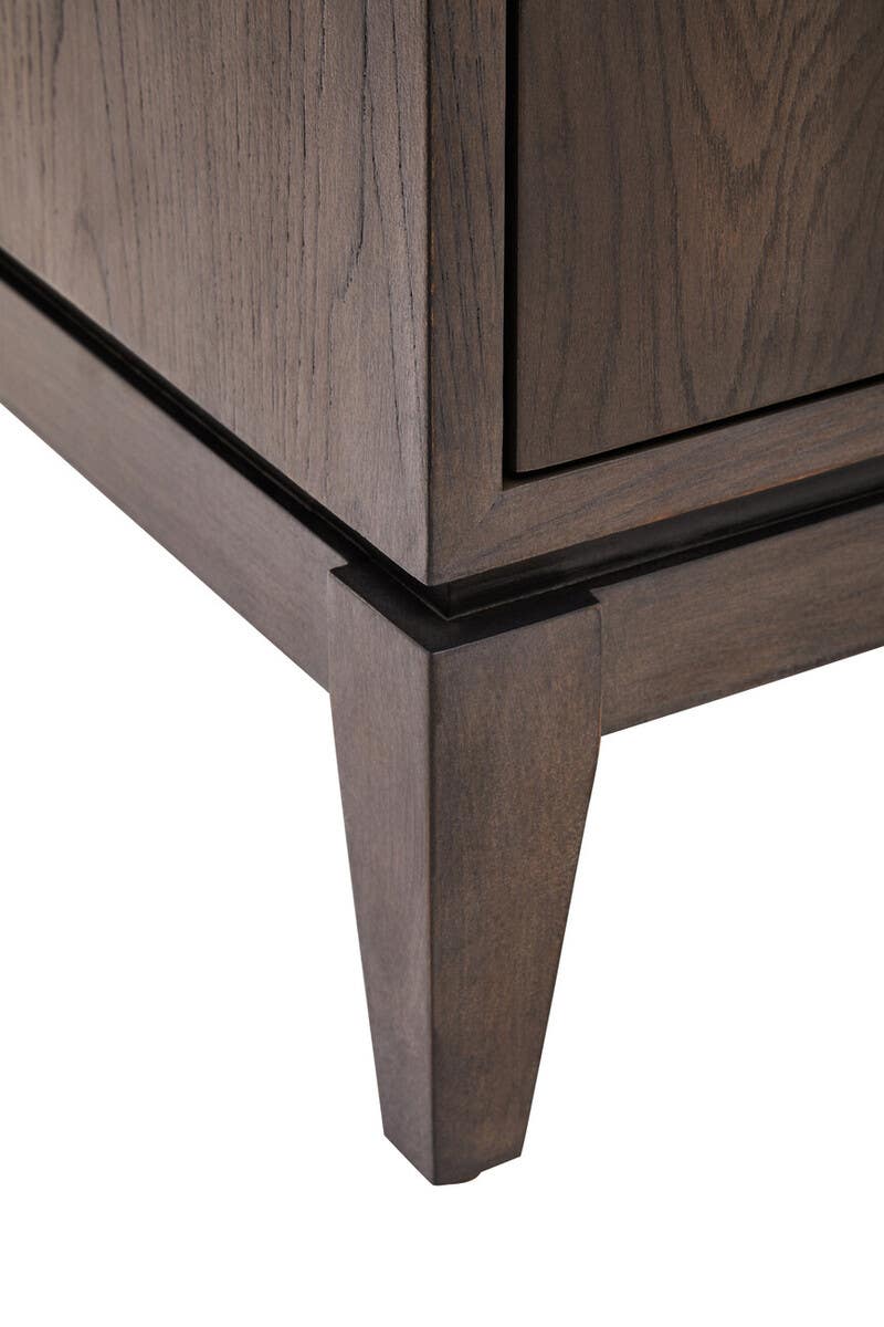 Damira 4 Door Antique Grey Sideboard. Sideboard