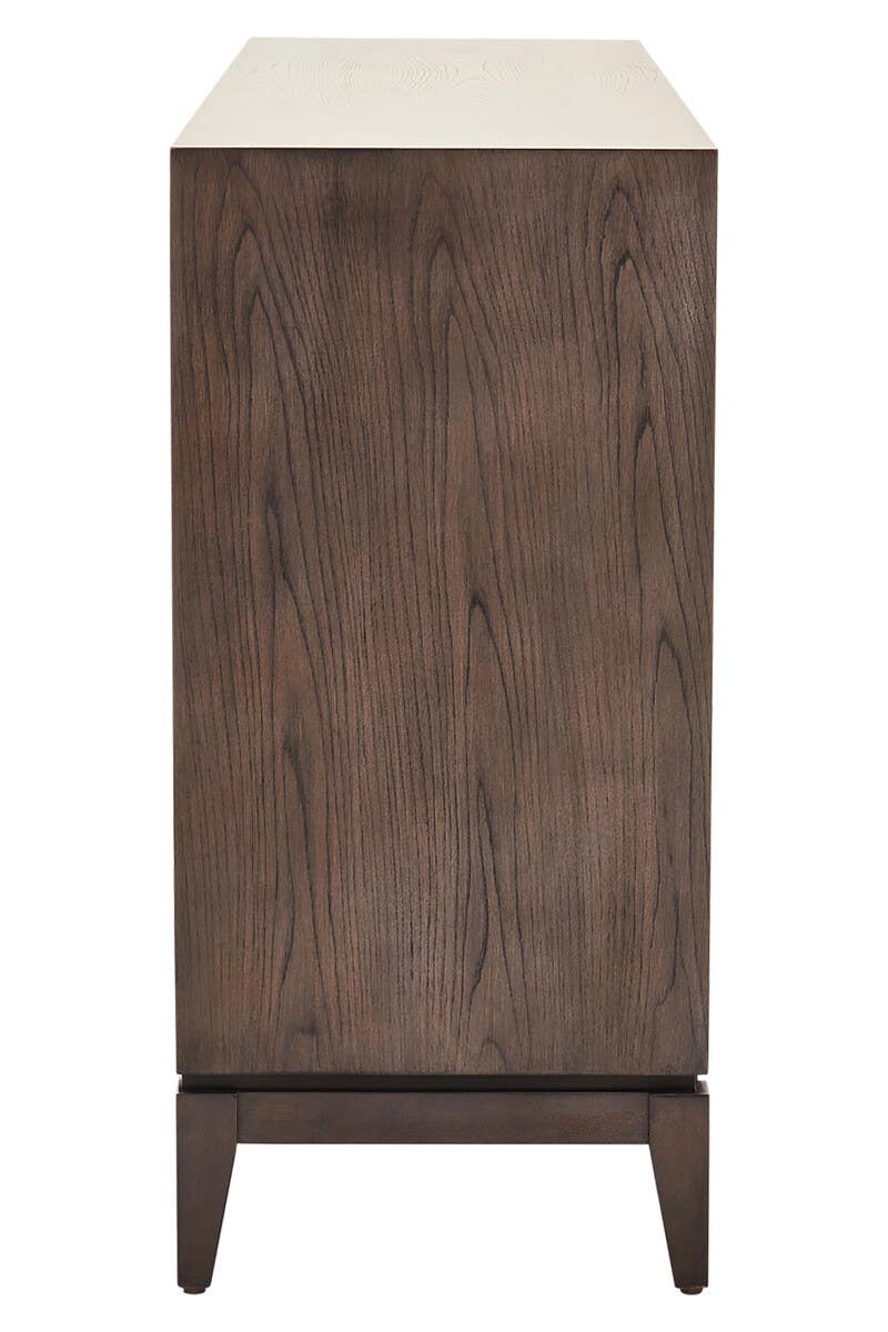 Damira 4 Door Antique Grey Sideboard. Sideboard