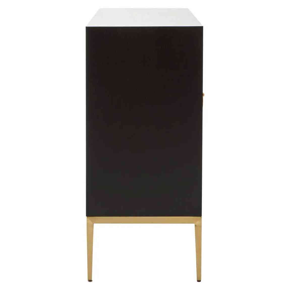 Delsa Grey Shagreen Sideboard Sideboard
