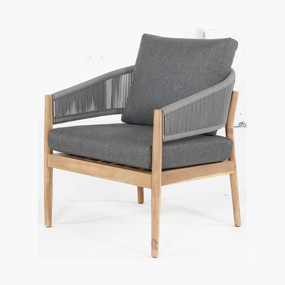 Denver Grey Outdoor Seating Set - Pacific Lifestyle Outdoor Lounge Sets