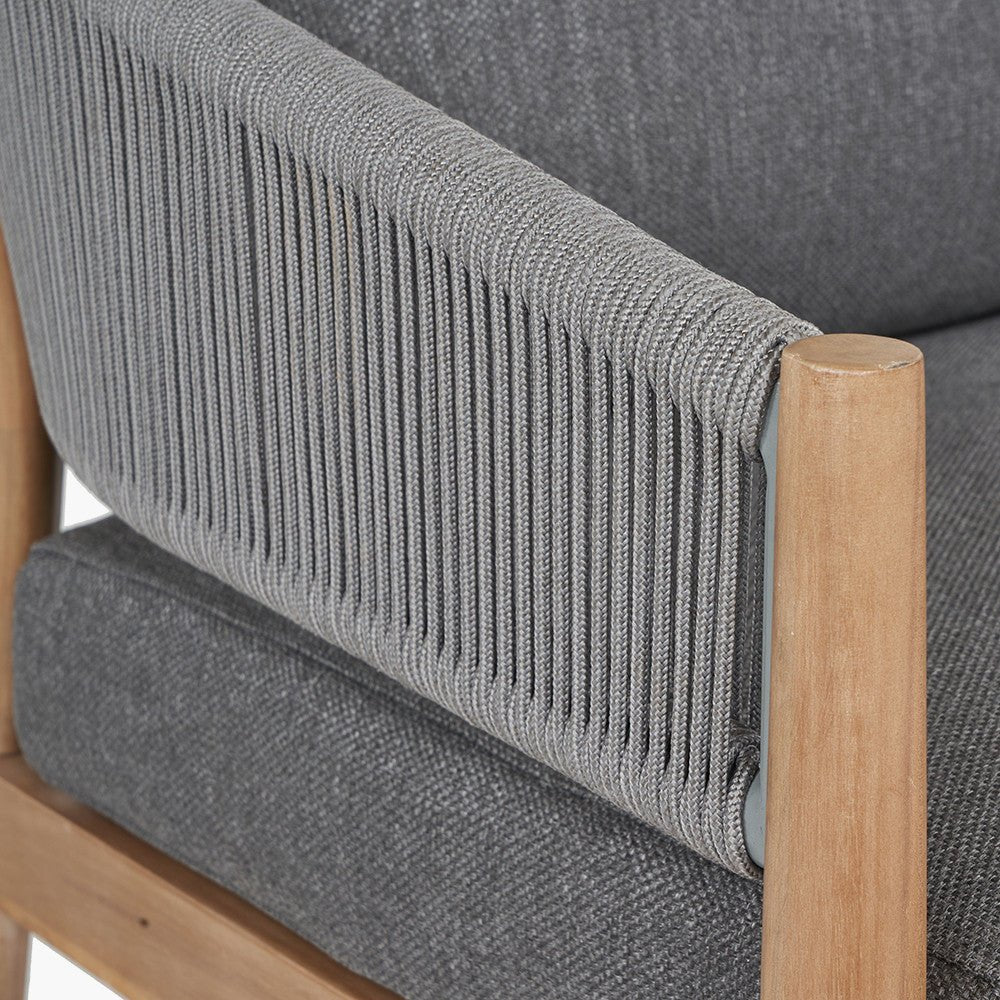 Denver Grey Outdoor Seating Set - Pacific Lifestyle Outdoor Lounge Sets