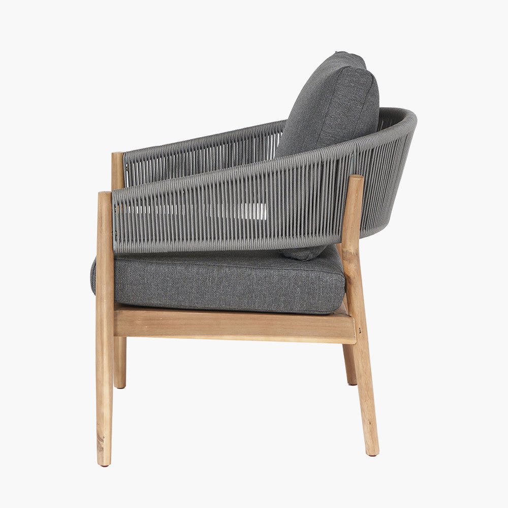Denver Grey Outdoor Seating Set - Pacific Lifestyle Outdoor Lounge Sets