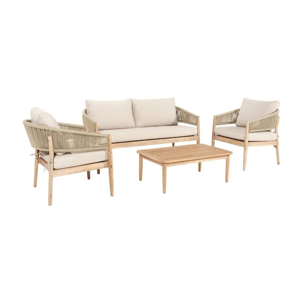Denver Sage Green Outdoor Seating Set - Pacific Lifestyle Nicholas John Interiors