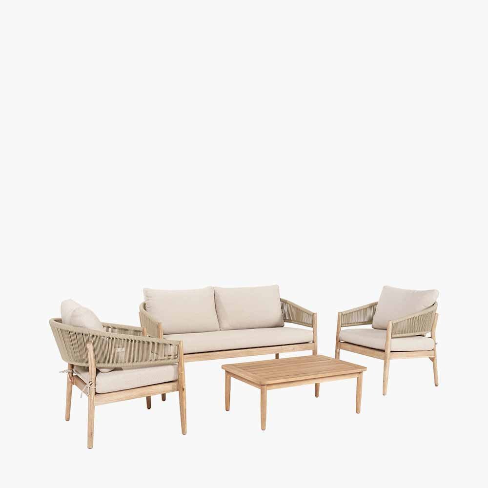 Denver Sage Green Outdoor Seating Set - Pacific Lifestyle Nicholas John Interiors