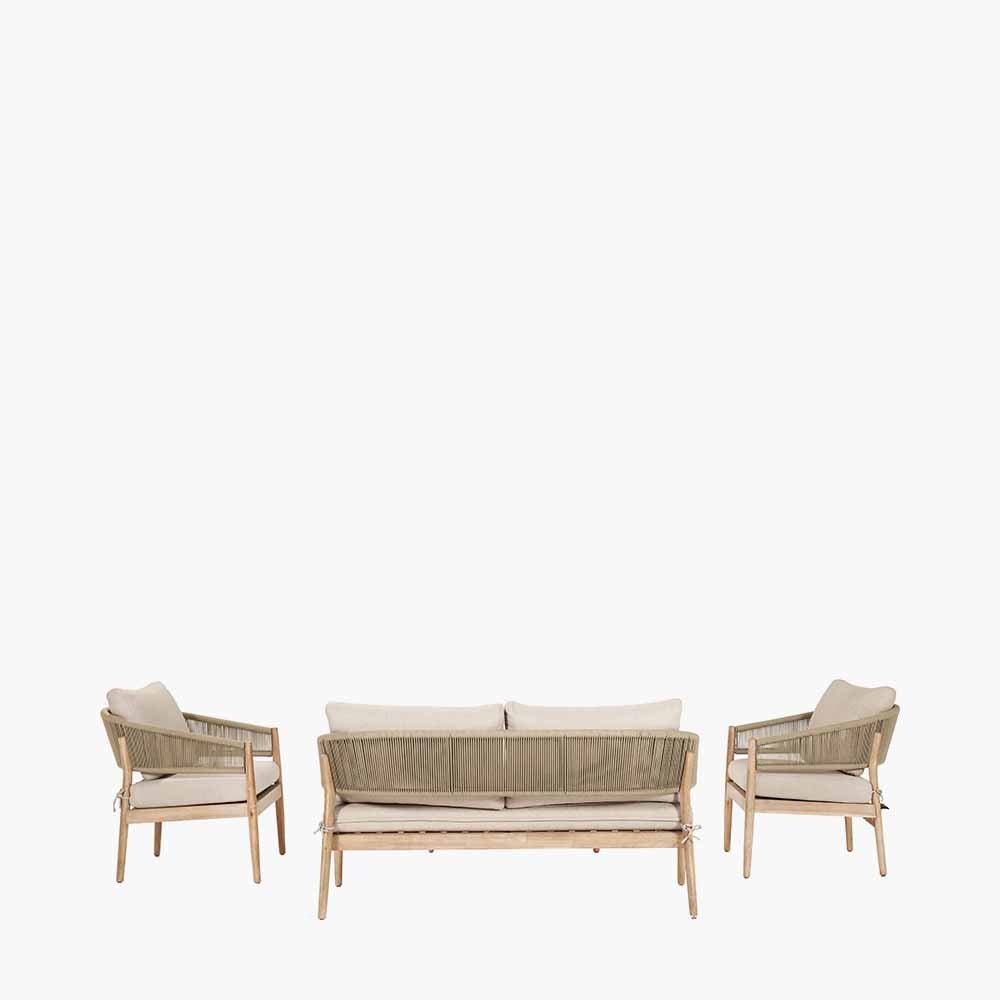 Denver Sage Green Outdoor Seating Set - Pacific Lifestyle Nicholas John Interiors