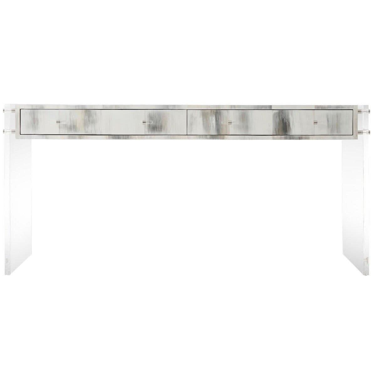 Theodore Alexander Desk Quadrilateral   Nicholas John Interiors