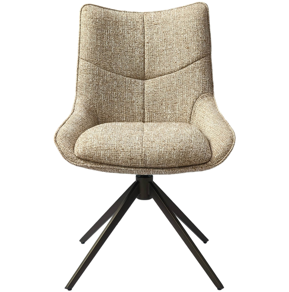 Keiichi Ducklington Swivel Dining Chair