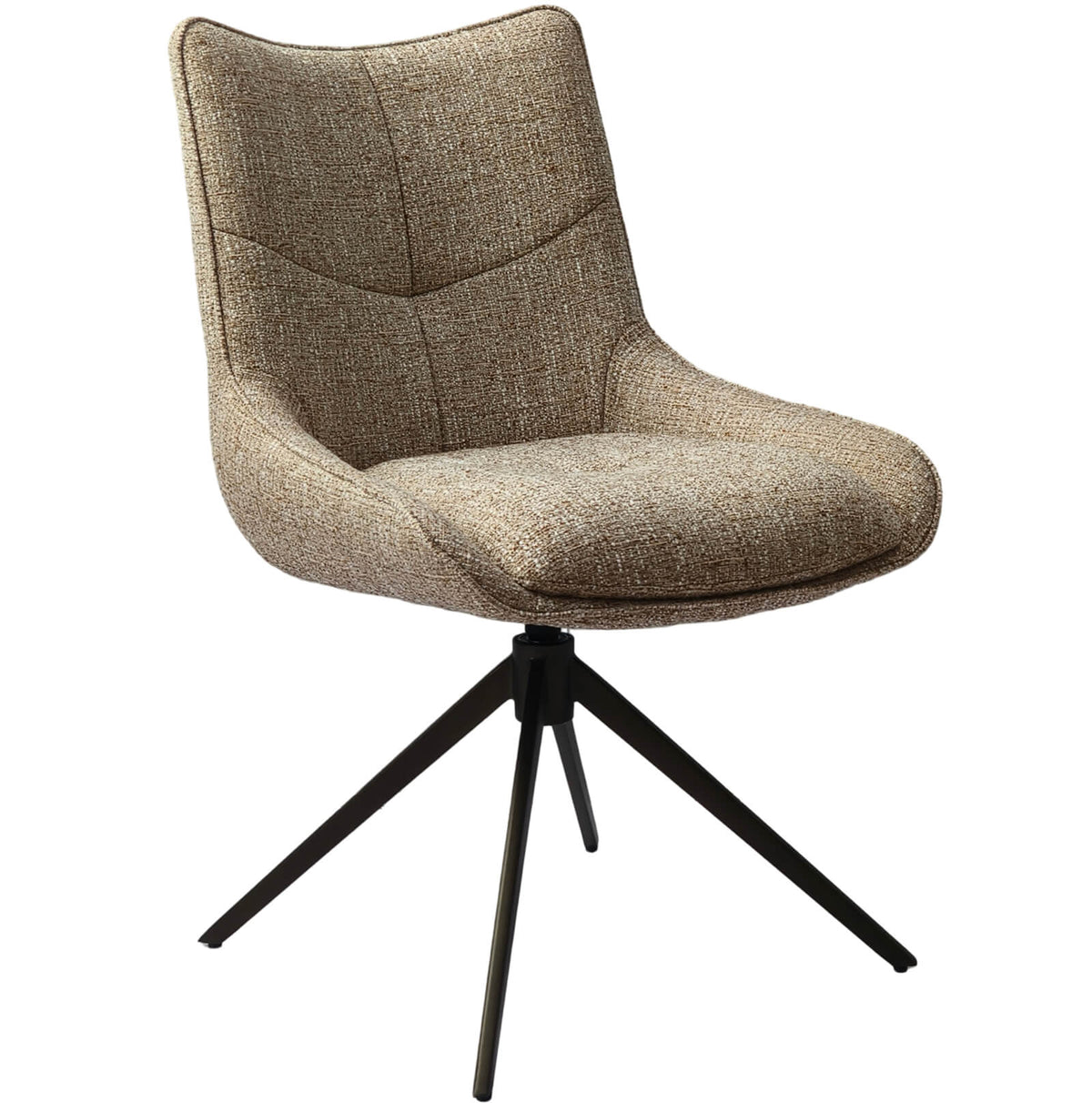 Keiichi Ducklington Swivel Dining Chair
