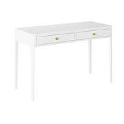 D.I Designs Abberley Desk - White Nicholas John Interiors