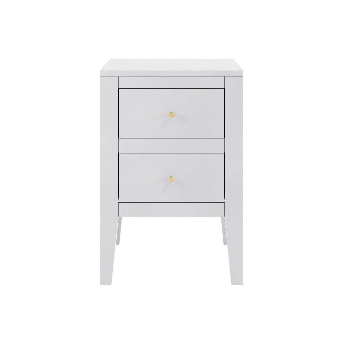 DI Designs Alton Bedside in White Bedside Table