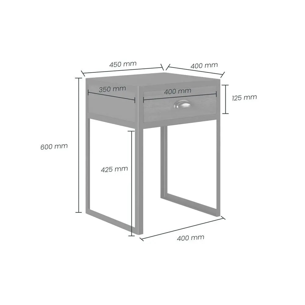 DI Designs Grafton Bedside Table Bedside Table