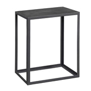 DI Designs Grafton Industrial Style End Table in Black   Nicholas John Interiors