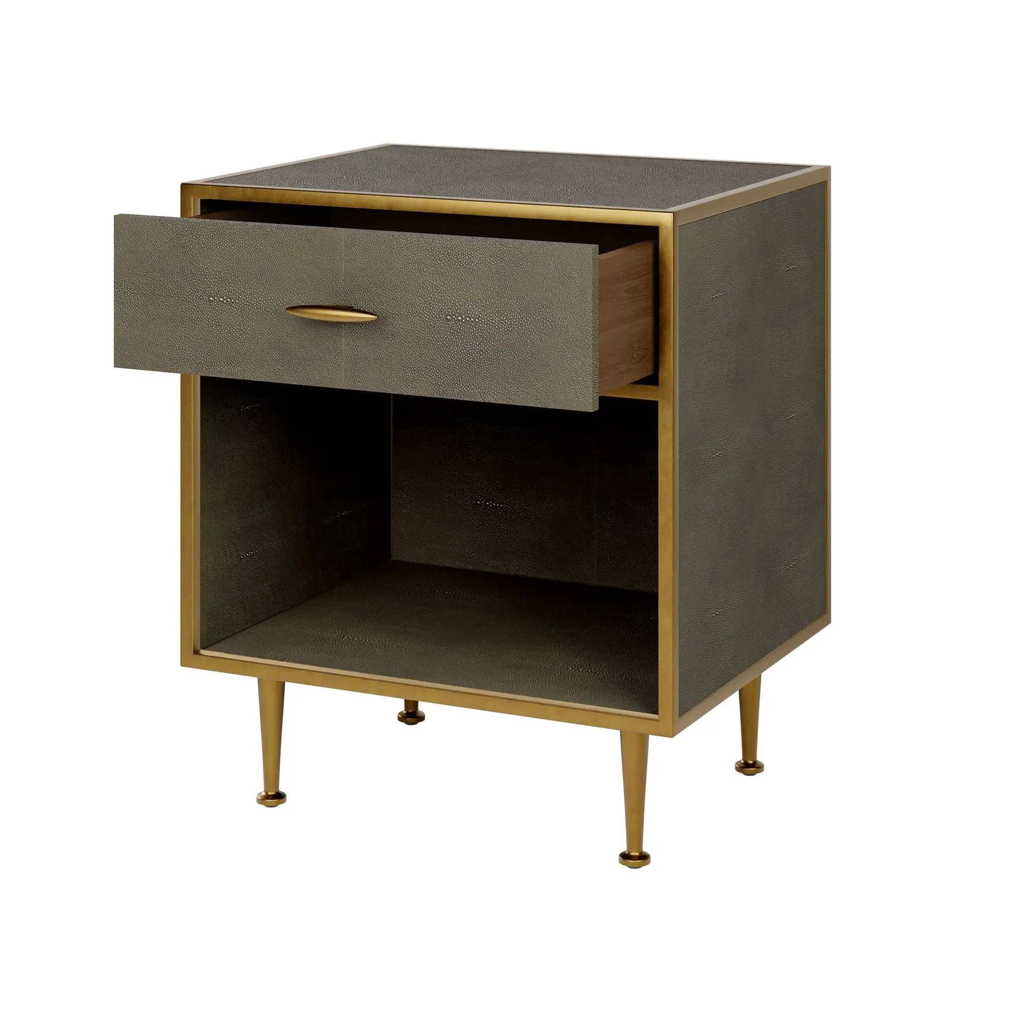 DI Designs Hampton Grey Bedside Table Bedside Table