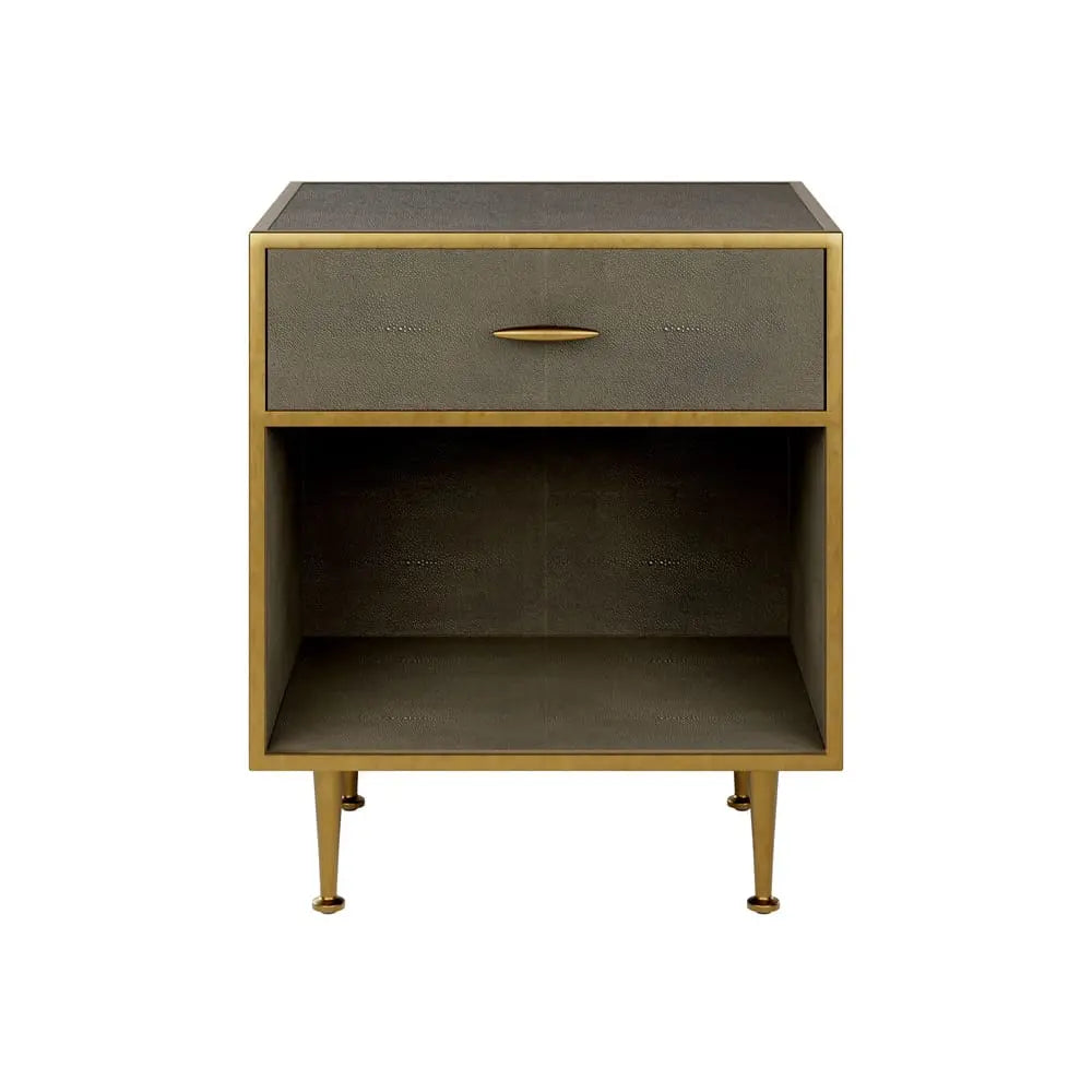 DI Designs Hampton Grey Bedside Table Bedside Table