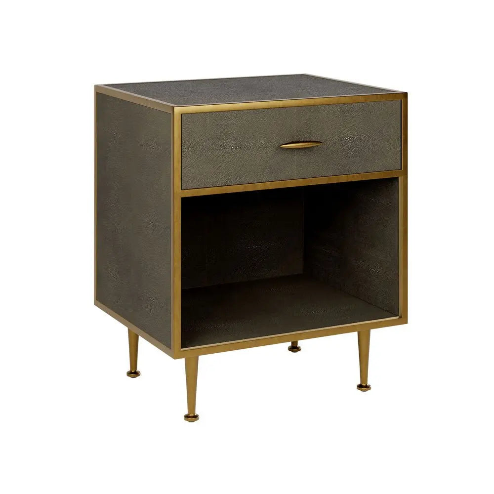 DI Designs Hampton Grey Bedside Table Bedside Table