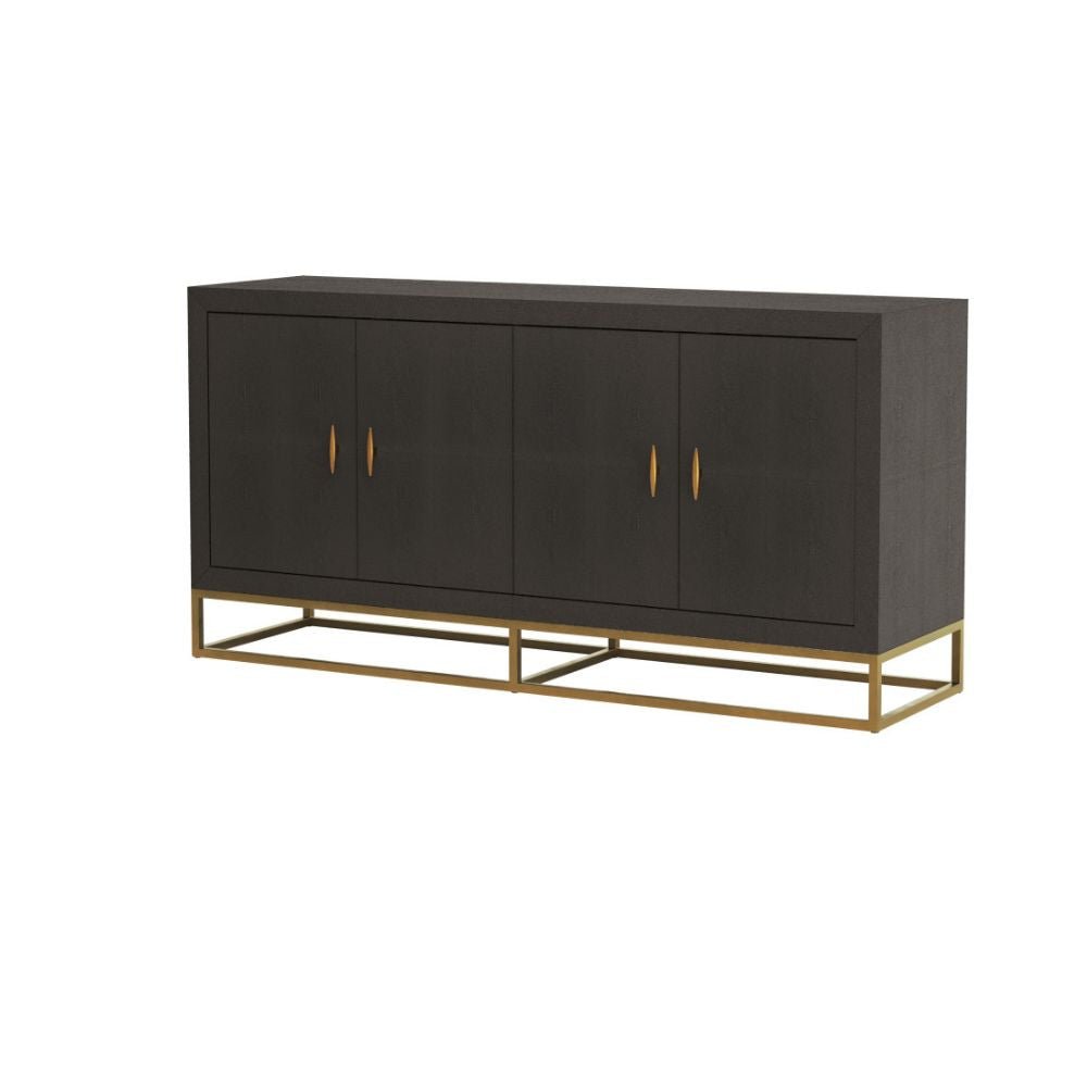 D.I Designs Hampton Sideboard in Brown Shagreen Nicholas John Interiors D.I Designs