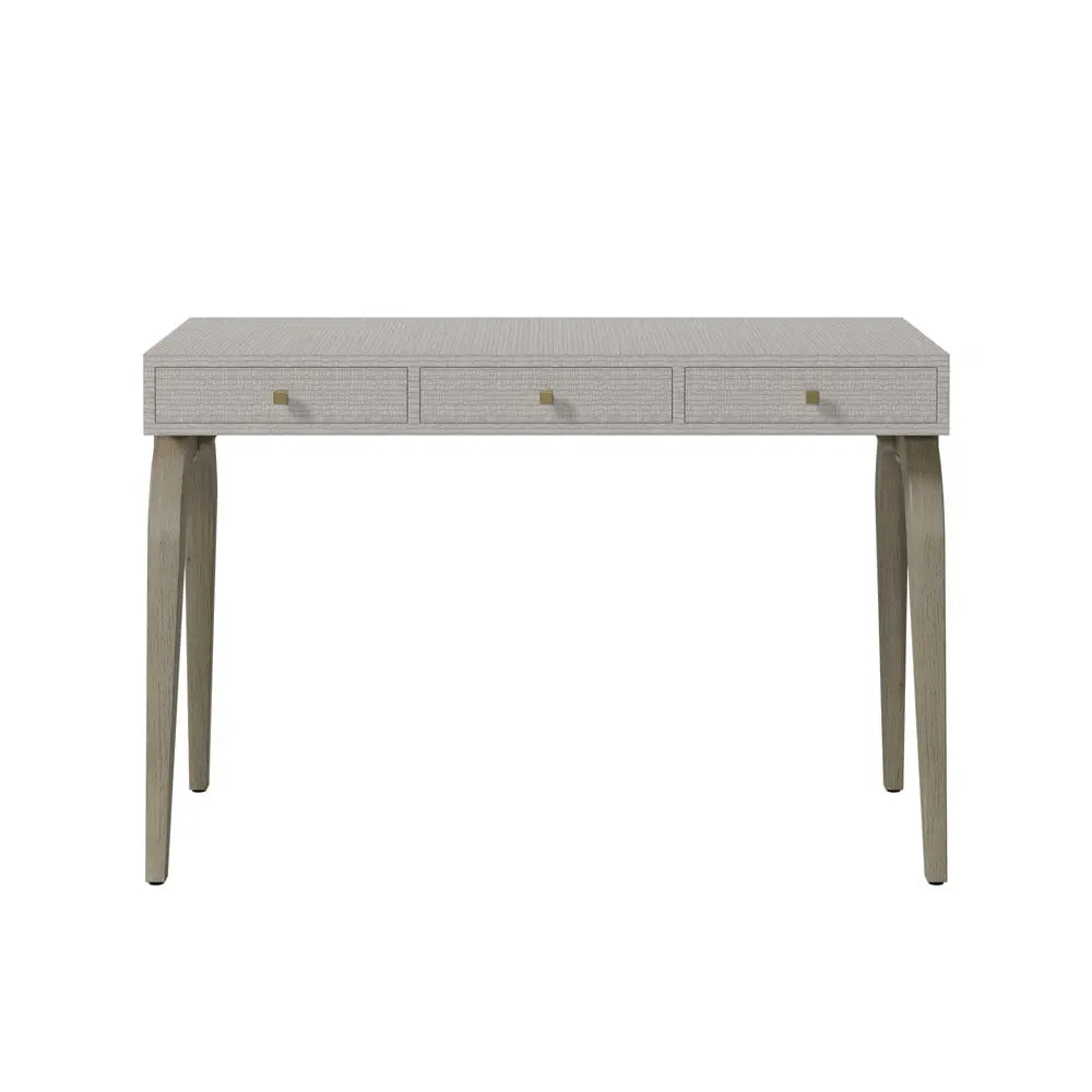 D.I Designs Laverstoke 3 Drawer White Desk Nicholas John Interiors D.I Designs