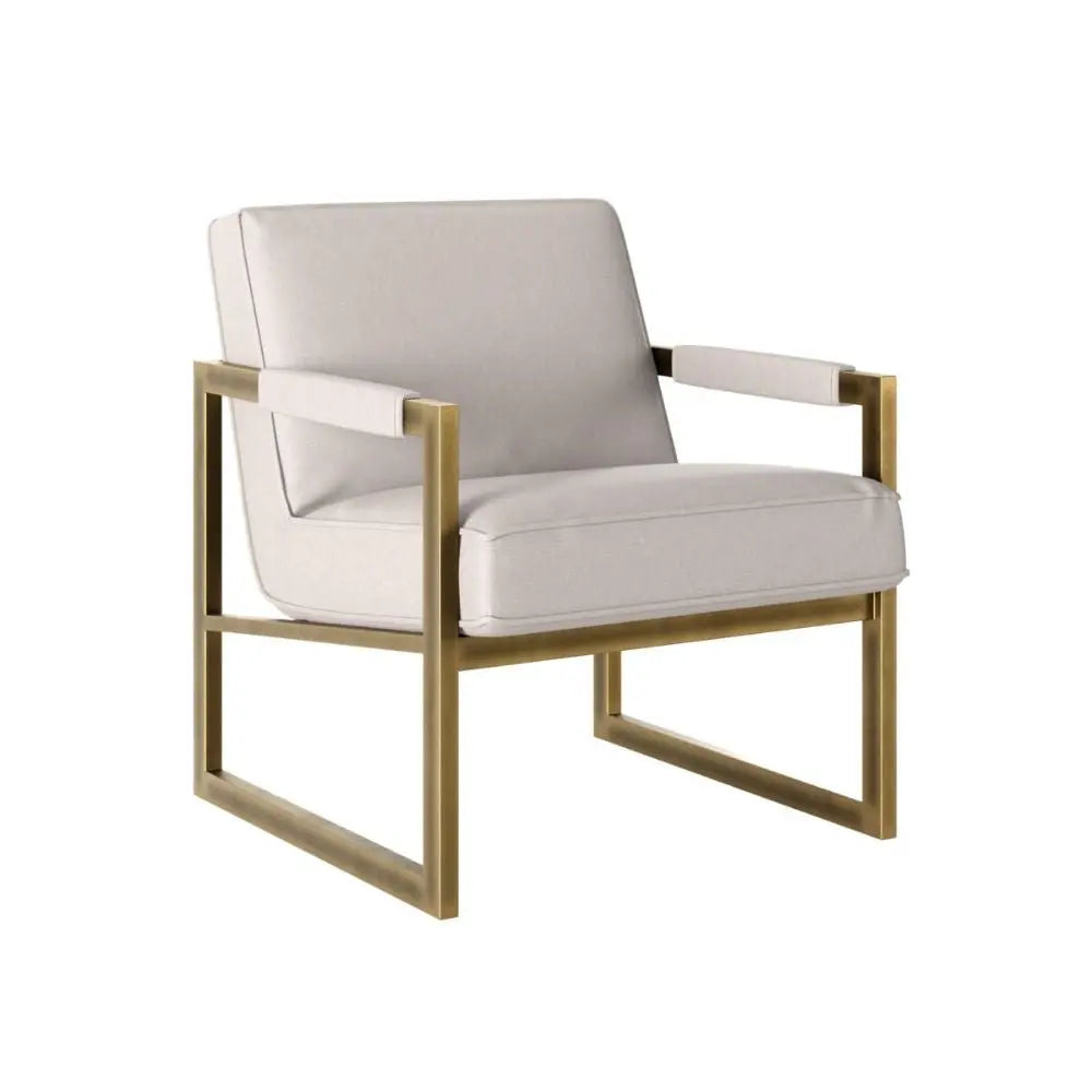 DI Designs Mickleton Club Chair in Cream Accent & Armchairs