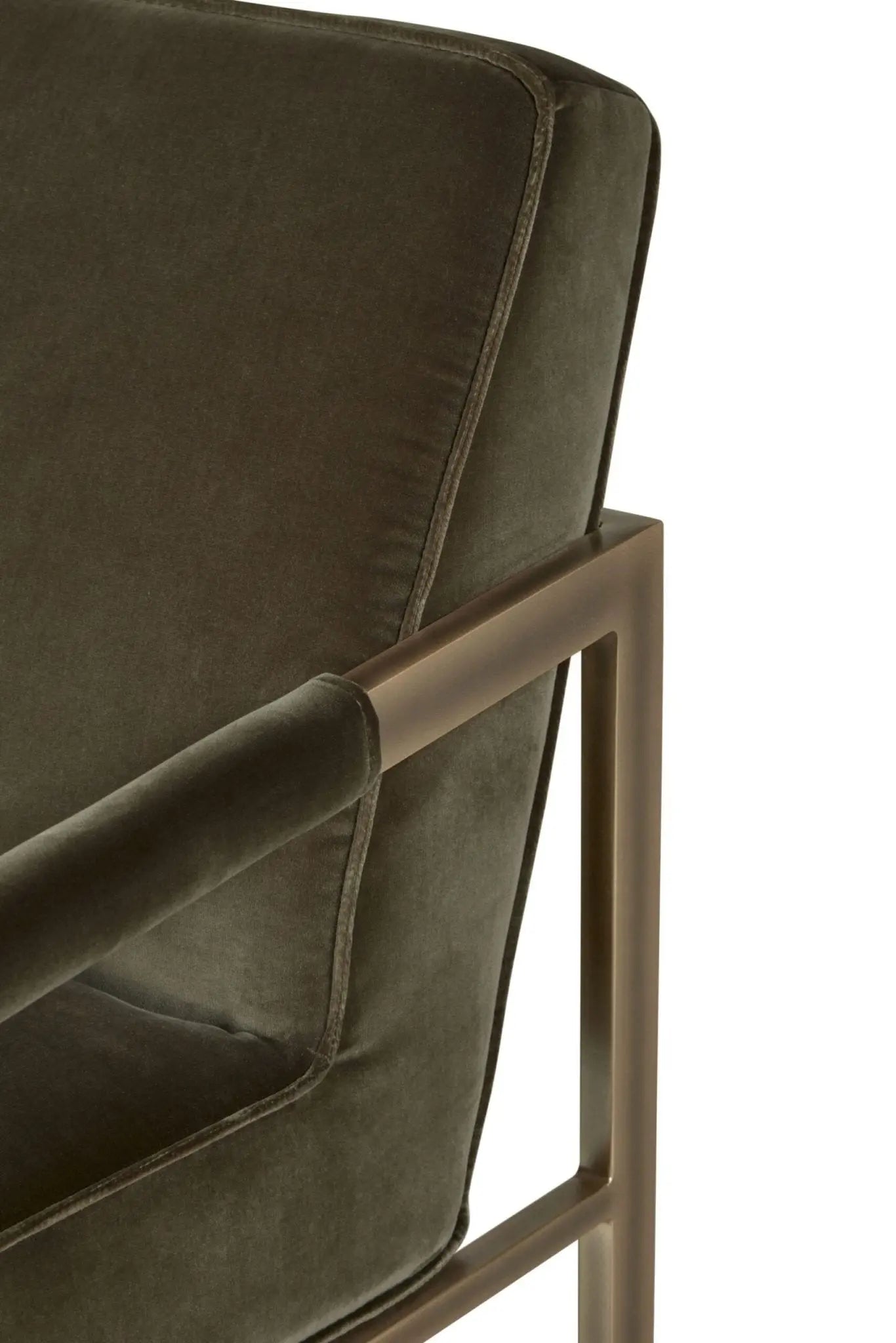 DI Designs Mickleton Club Chair in Olive Accent & Armchairs