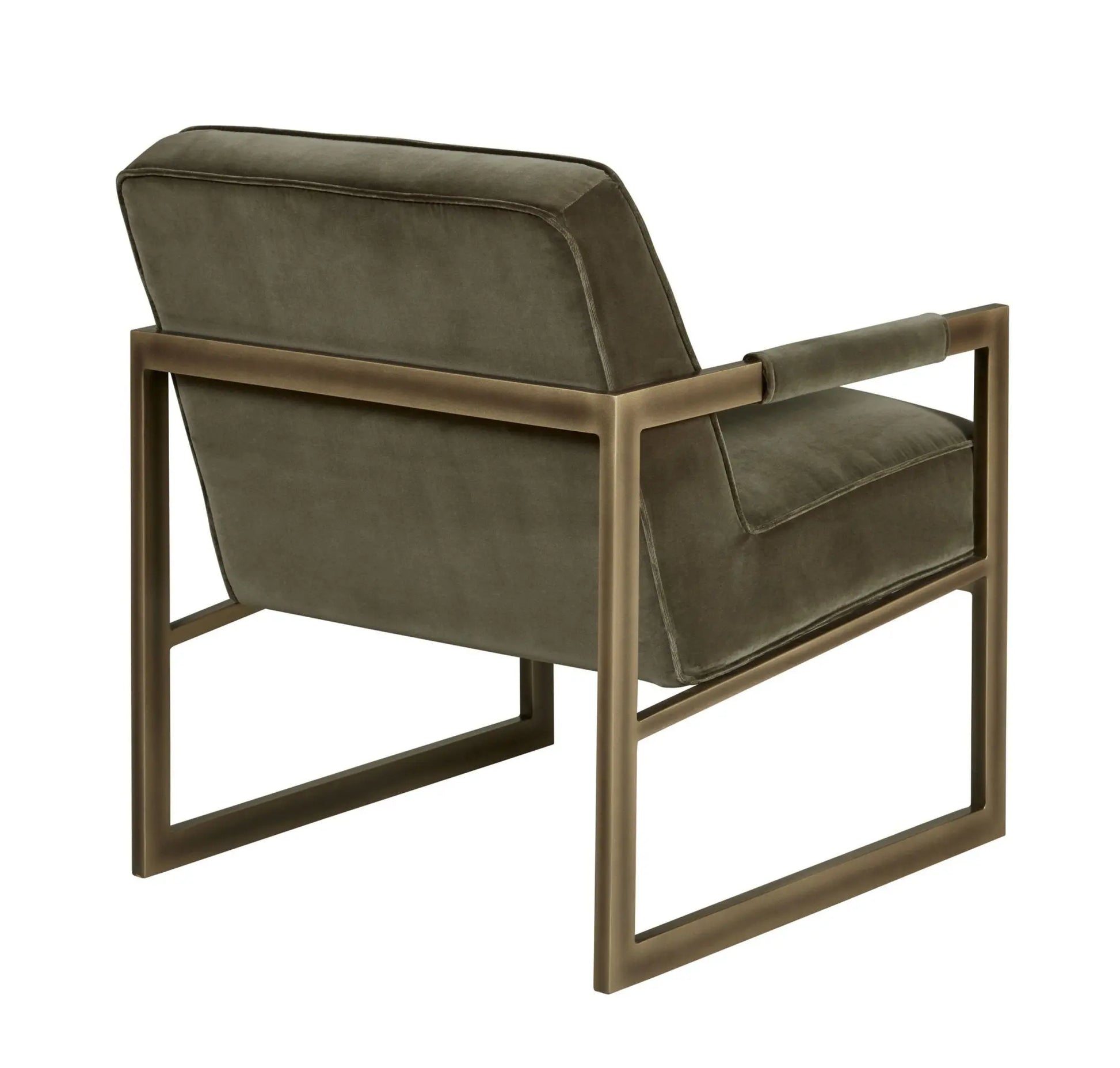 DI Designs Mickleton Club Chair in Olive Accent & Armchairs