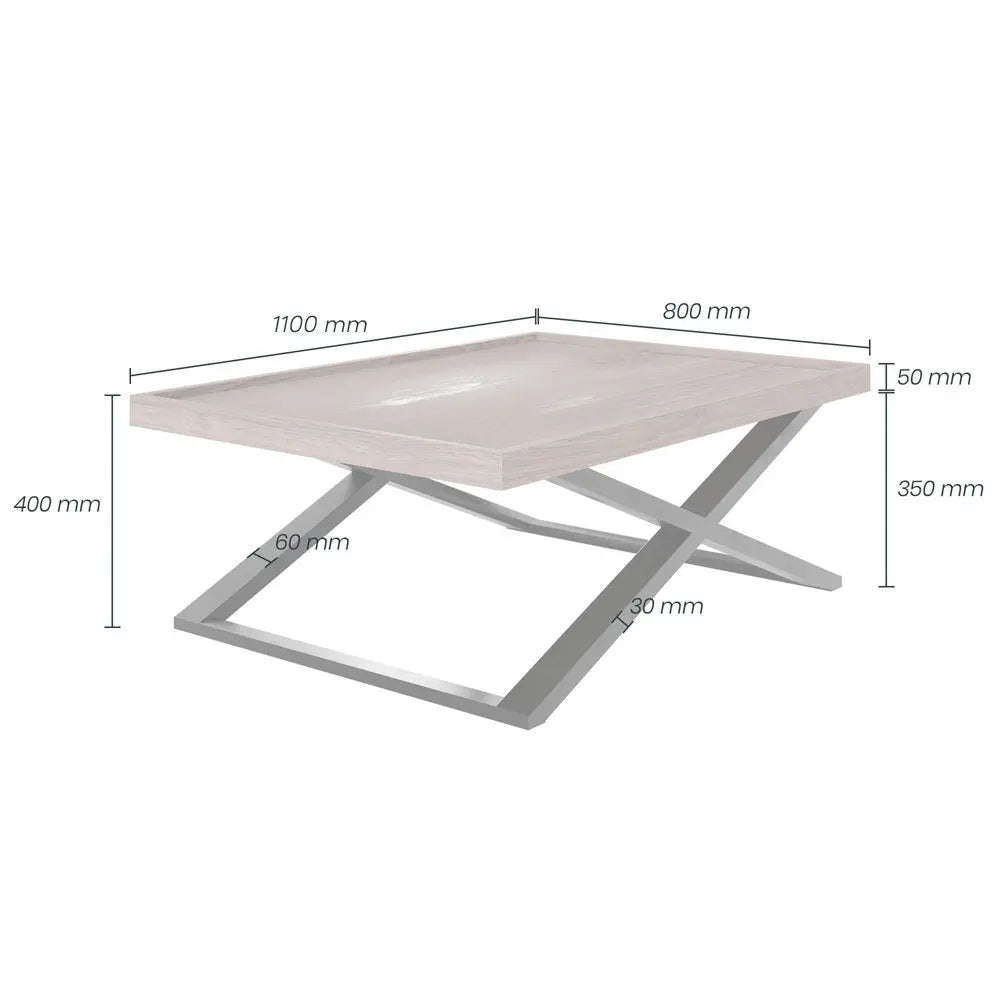 DI Designs Pershore Aged Oak Coffee Table Coffee Table