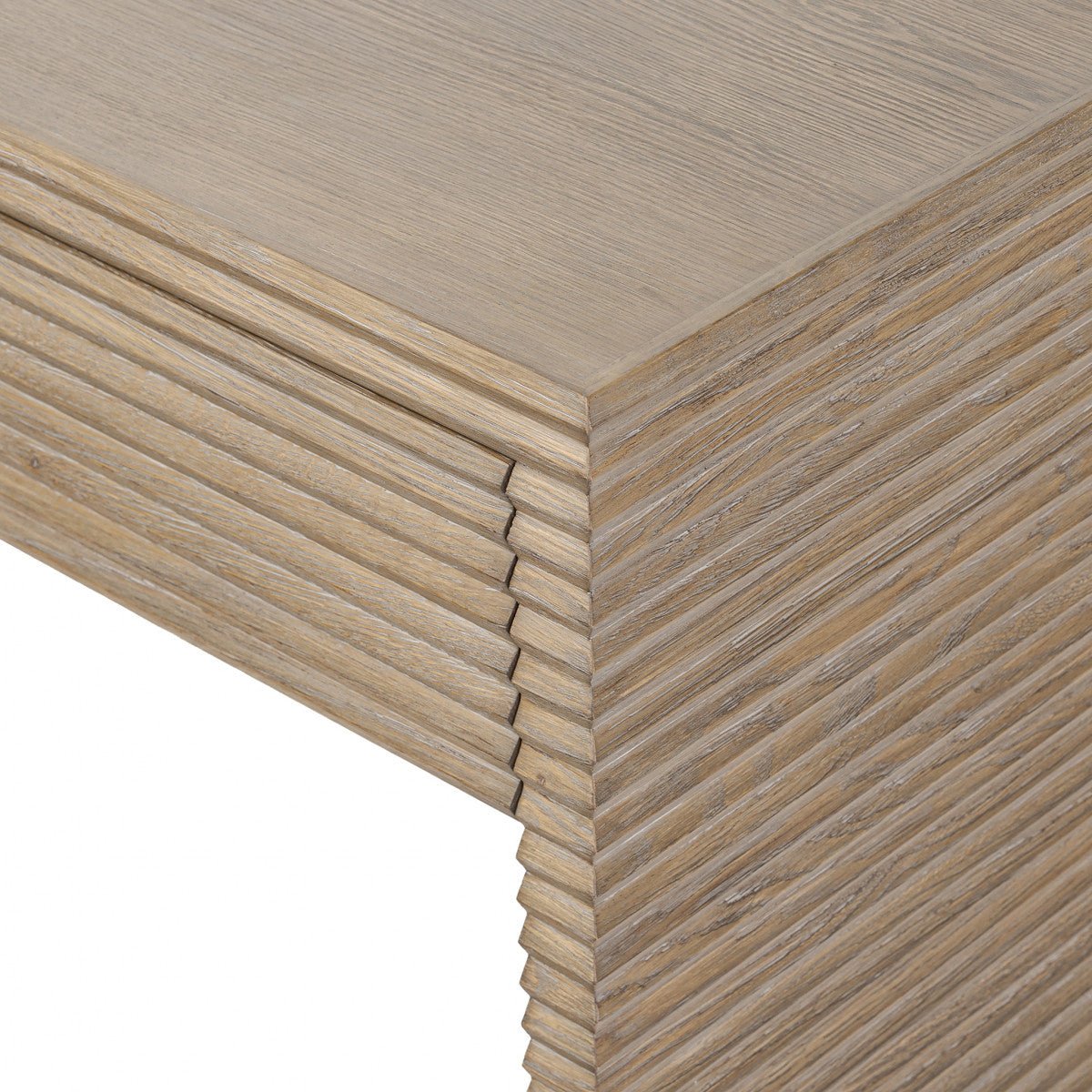 D.I Designs Wickham Ribbed Oak Desk Nicholas John Interiors D.I Design