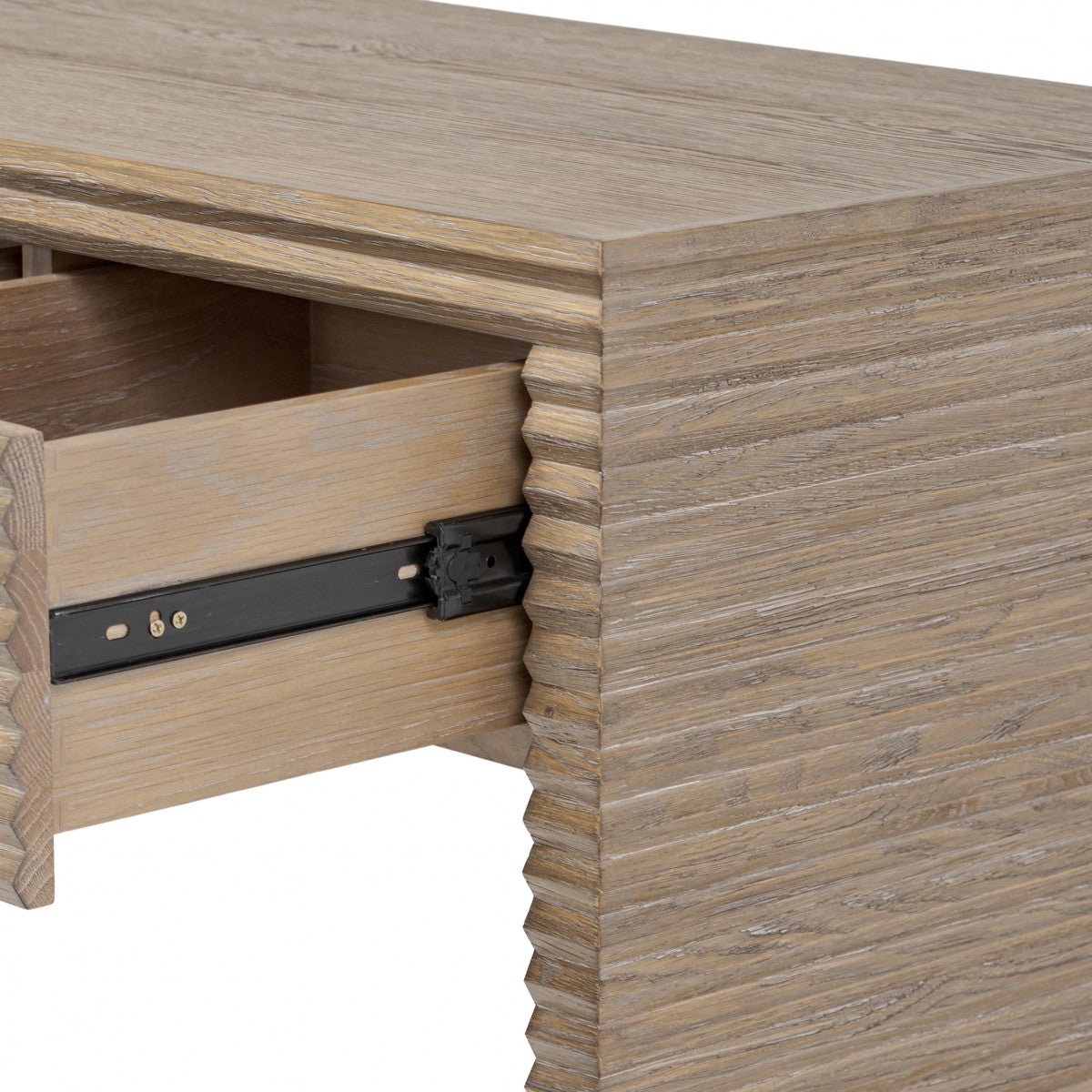 D.I Designs Wickham Ribbed Oak Desk Nicholas John Interiors D.I Design