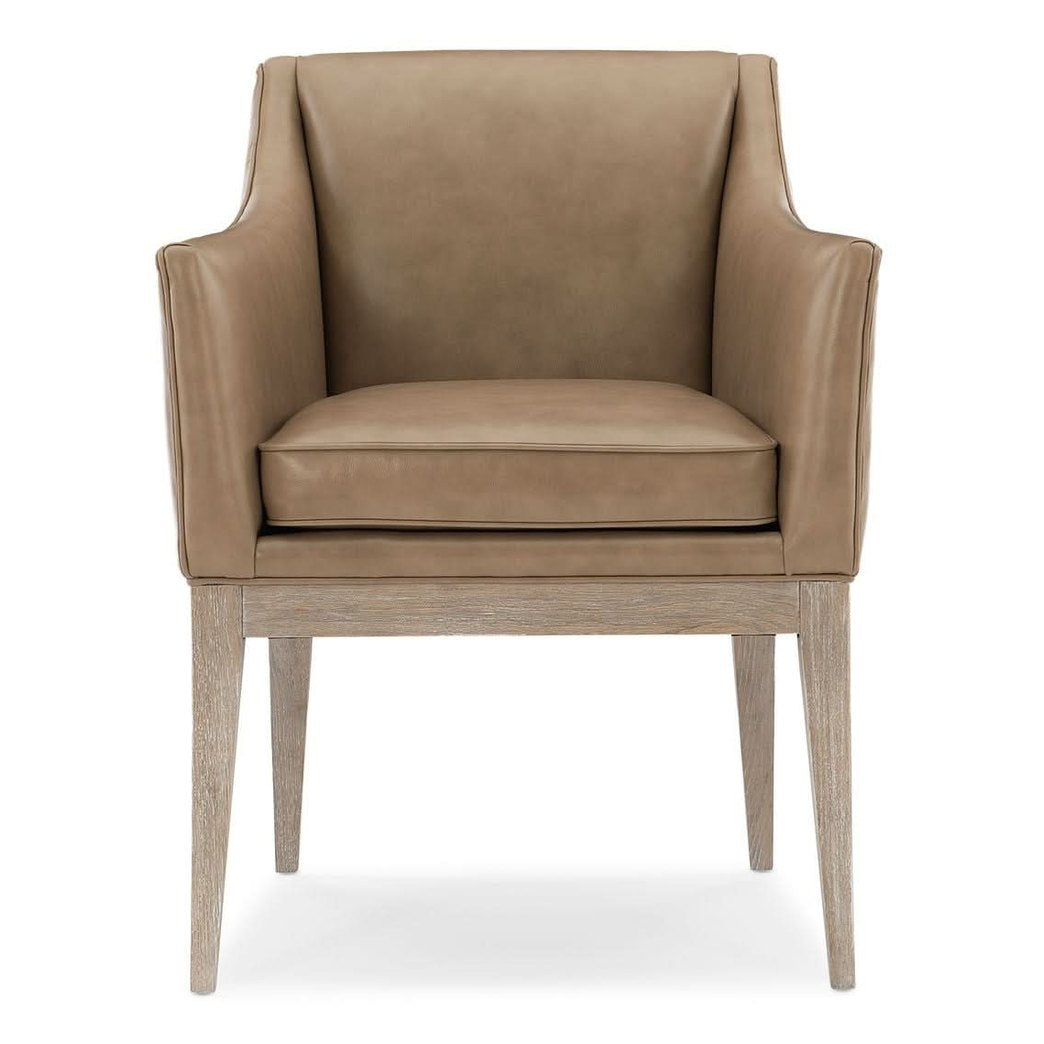 Caracole Free and Easy Dining Arm Chair   Nicholas John Interiors