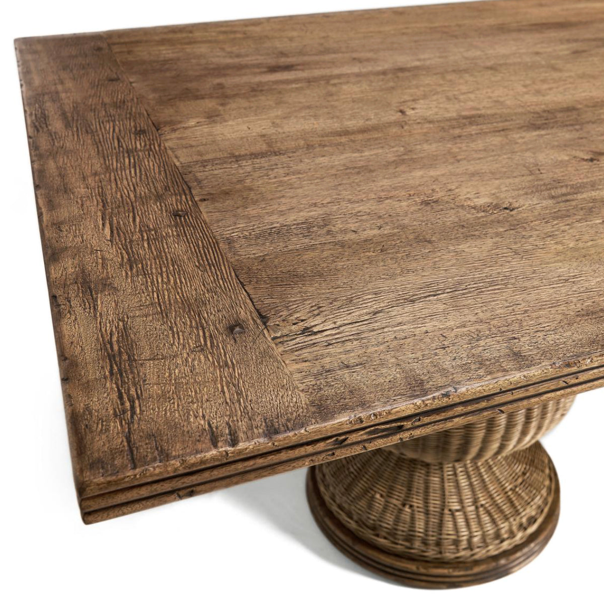 Jonathan Charles Palm Court Rattan Dining Table - Large 305cm