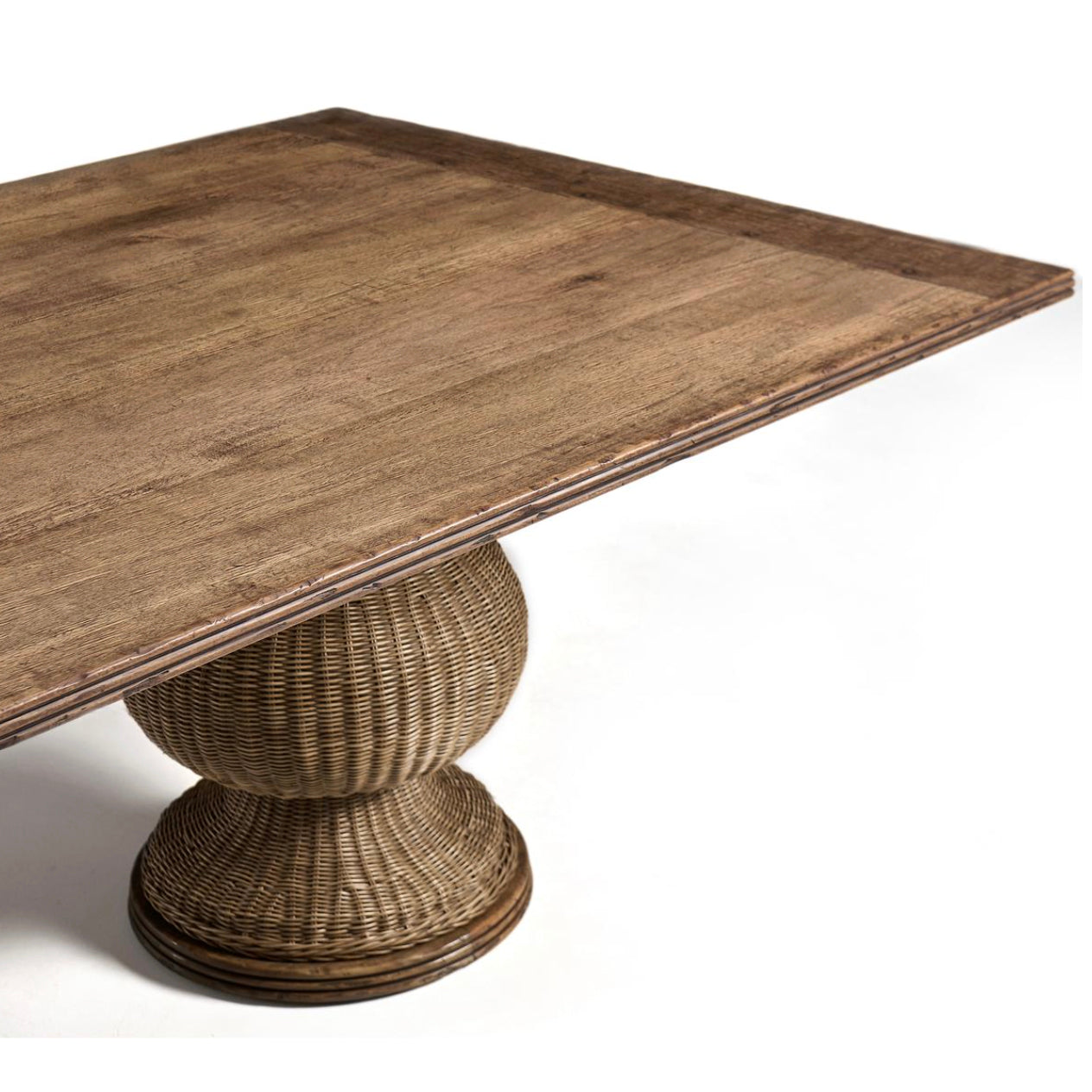 Jonathan Charles Palm Court Rattan Dining Table - Large 305cm